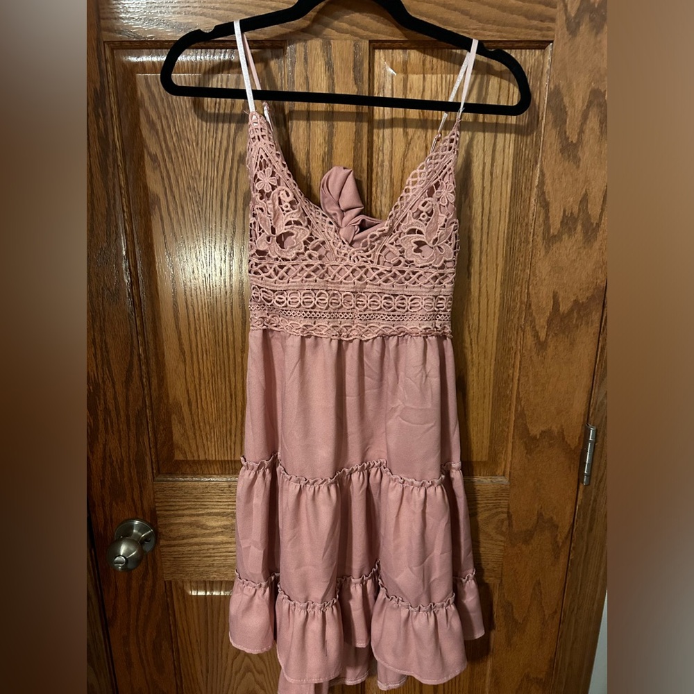 Pink dress